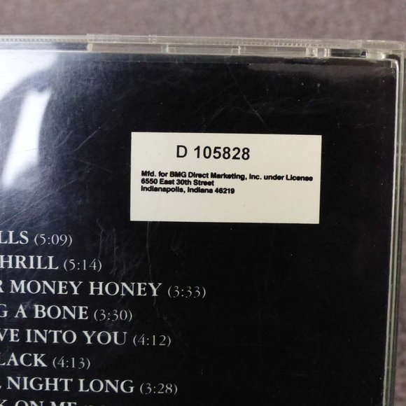 AC/DC Back In Black CD BMG Direct Marketing Club Edition Atco D105828 1980 Rock - Picture 4 of 12